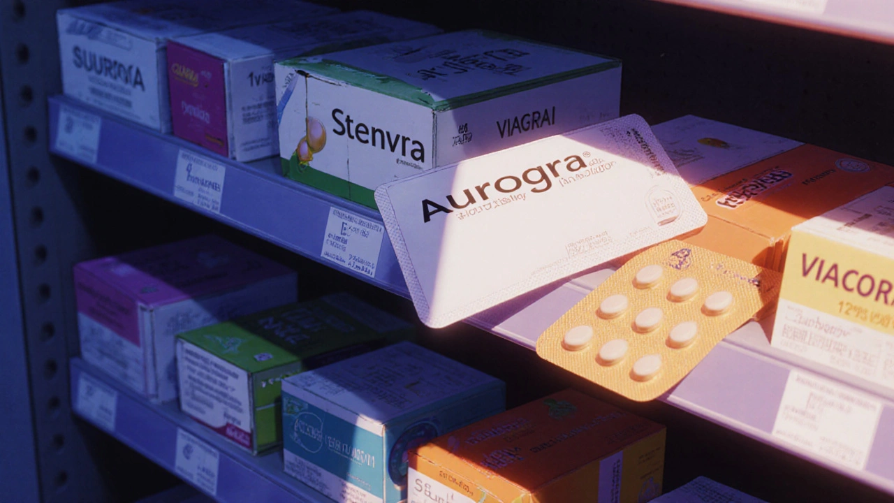 Aurogra (Sildenafil) vs Other ED Pills: Detailed Comparison