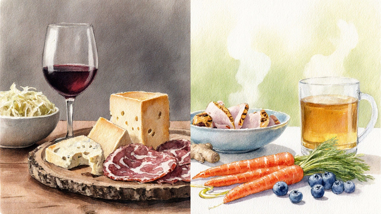 Foods to Avoid: High‑Histamine or Histamine‑Releasing Items