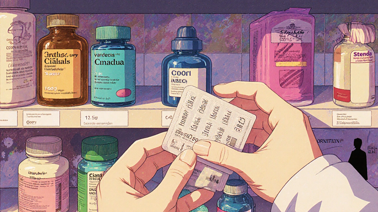 Valif vs Other ED Meds: Vardenafil Compared to Alternatives